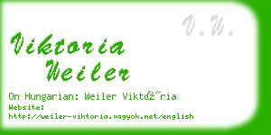 viktoria weiler business card